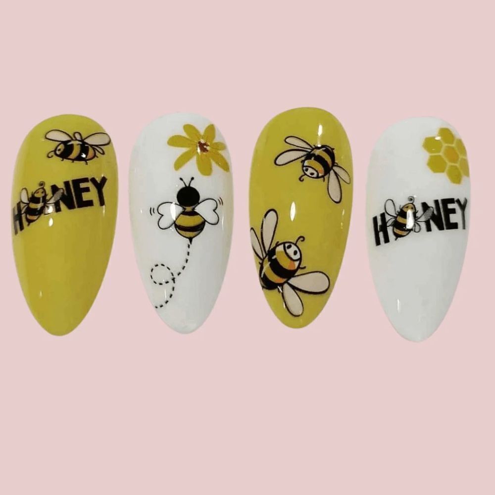 Honey Bee Nail Art Decals - Picture 3 of 4